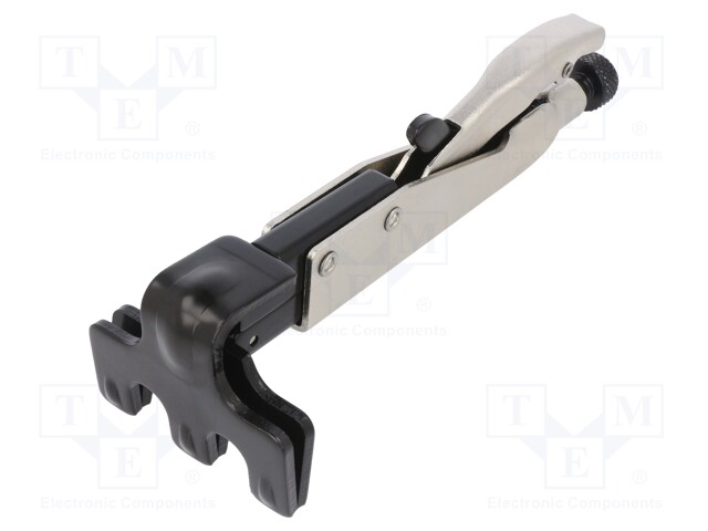 Pliers; welding grip,locking; 200mm; Mat: molybdenum steel