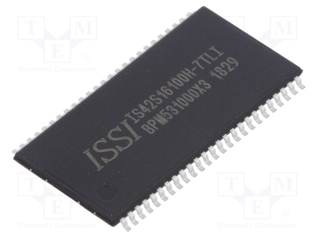 DRAM memory; SDRAM; 512kx16bitx2; 143MHz; 7ns; TSOP50 II; -40÷85°C