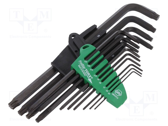 Key set; Chrom-vanadium steel; Pcs: 13