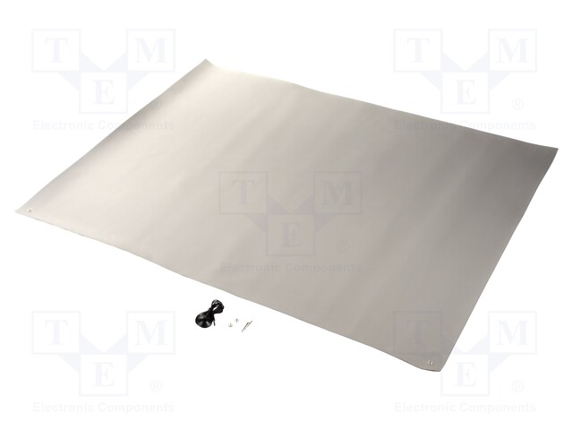 Floor mat; L: 1500mm; W: 1200mm; Thk: 2mm; grey