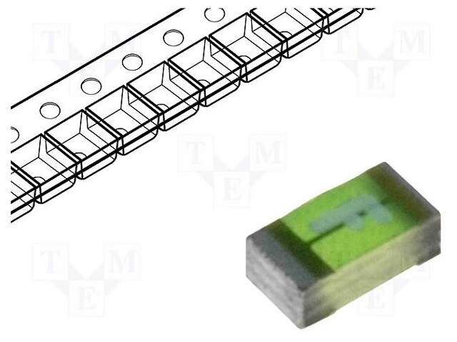 Fuse: fuse; ultra rapid; 2.5A; 32VAC; 32VDC; SMD; 1.6x0.8mm; copper