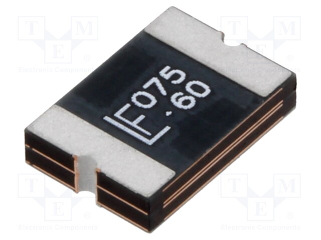 Fuse: PTC polymer; 750mA