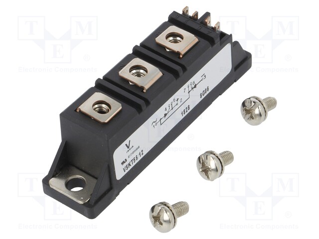 Module: thyristor; double series; 1.2kV; 60A; ADD-A-Pak; Igt: 150mA