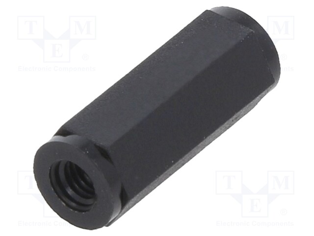 Screwed spacer sleeve; hexagonal; polyamide; M3; L: 16mm