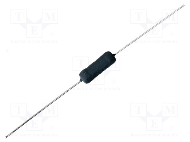 Resistor: wire-wound; THT; 68Ω; 5W; ±5%; Ø4.8x12.7mm