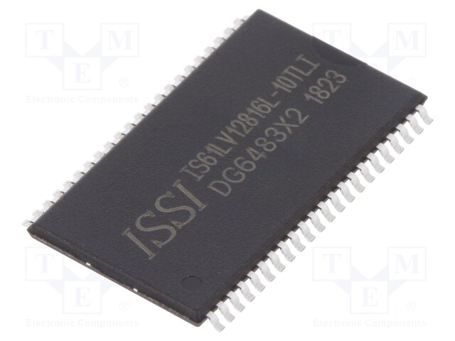 SRAM memory; SRAM; 128kx16bit; 3.3V; 10ns; TSOP44 II; parallel