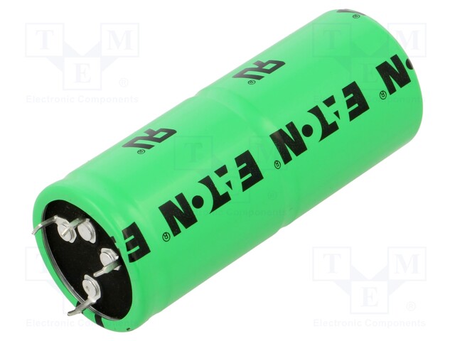 Supercapacitor; SNAP-IN; 600F; 2.5VDC; ±10%; Ø35x87.5mm; 3.7mΩ