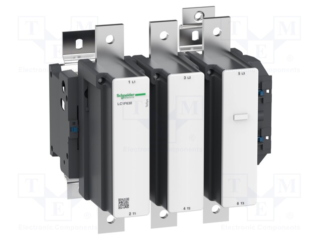 Contactor, 630 A, Panel, 1 kV, 3PST-NO, 3 Pole, 450 kW