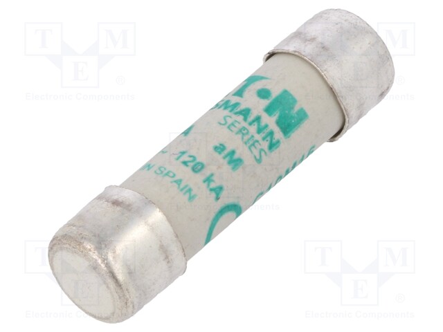 Fuse, Industrial / Power, Class aM Series, 16 A, 500 VAC, 10mm x 38mm, 13/32" x 1-1/2"