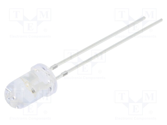 LED; 5mm; green; 5800÷7000mcd; 30°; 3÷5V; Variant: blinking; 1.5Hz