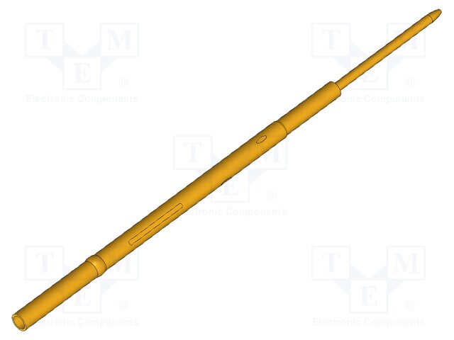 Test probe socket; Contact plating: gold-plated; KS-075; 40mm