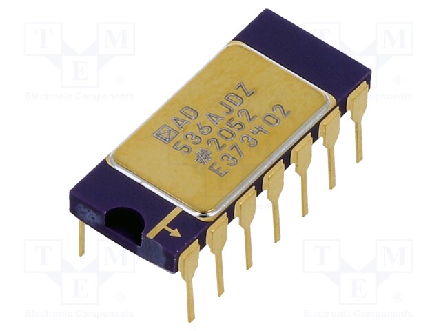 Integrated circuit: RMS/DC converter; 5÷36VDC; DIP14
