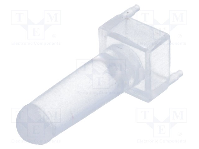 Fibre for LED; round; Ø3mm; Front: convex