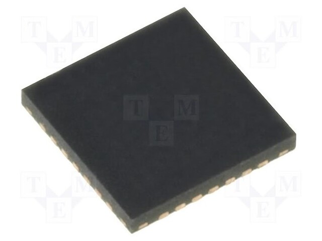 PIC microcontroller; Memory: 7kB; SRAM: 512B; EEPROM: 256B; SMD
