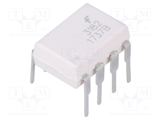 Optocoupler; THT; Channels: 1; Out: MOSFET; 5kV; DIP8; 50kV/μs