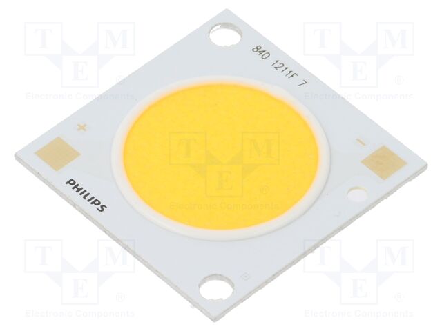 Power LED; white; COB; 1200mA; P: 41.6W; 5967÷6630(typ)-7293lm
