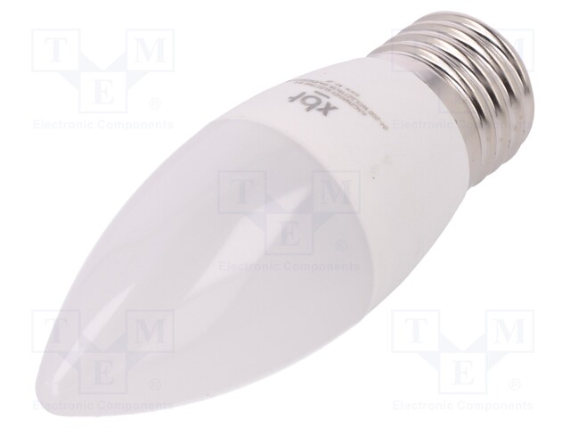 LED lamp; cool white; E27; 230VAC; 430lm; 5W; 220°; 6000K; CRImin: 80