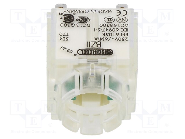 Contact block; -30÷70°C; IP00; Contacts: NO x2; 3mm