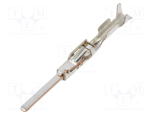 Automotive Connector Contact, MCON 1.2 Series, Pin, Crimp, 18 AWG, 19 AWG