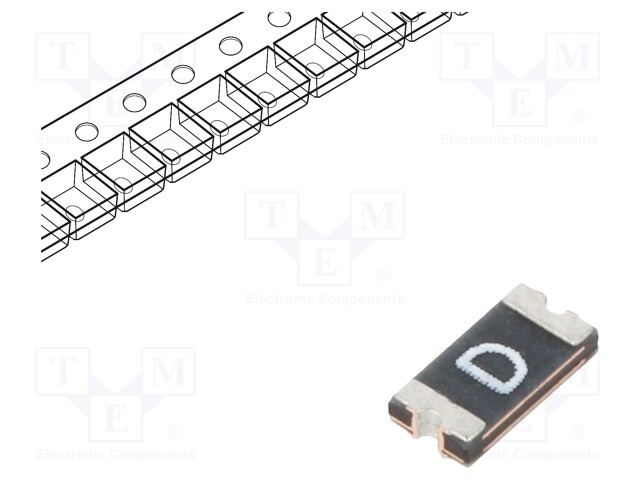 Fuse: PTC polymer; 250mA