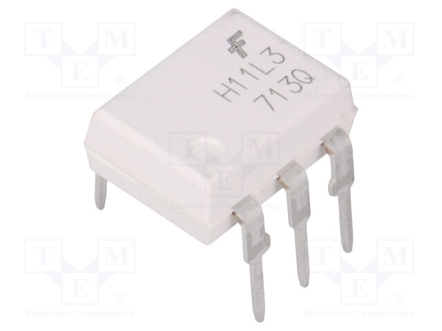 Optocoupler; THT; Channels: 1; Out: Schmitt trigger; 4.17kV; DIP6