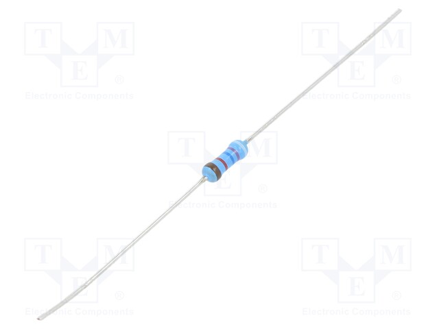 Resistor: thin film; THT; 97.6kΩ; 600mW; ±5%; Ø2.5x6.5mm; 50ppm/°C