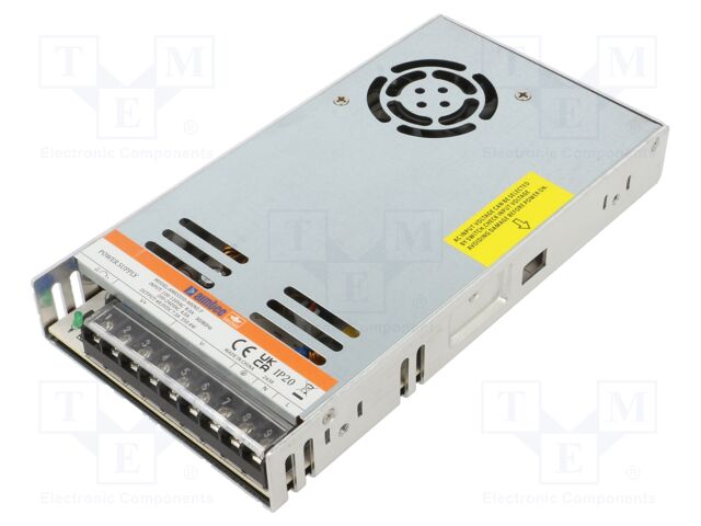 Converter: AC/DC; 350.4W; Uin: 90÷264V; Uout: 43.2÷52.8VDC; 88.5%
