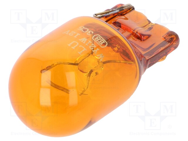 Filament lamp: automotive; W3x16d; orange; 12V; 21W; VISIONPRO