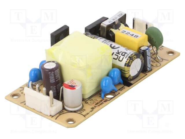 Power supply: switched-mode; for building in