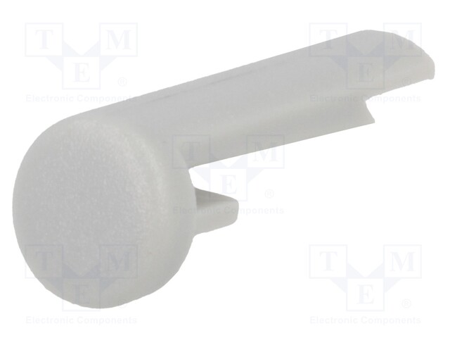 Pointer; plastic; grey; push-in; Application: A10; Shape: pin