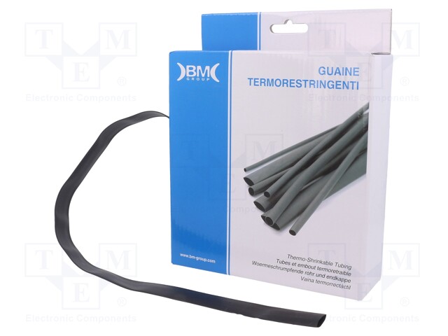 Heat shrink sleeve; glueless; 2: 1; 12.7mm; L: 6m; polyolefine