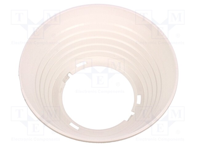 Spotlight; round; Mat: HRPC; Colour: white; H: 31mm; Ø: 82mm