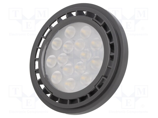 LED lamp; neutral white; GU10; 230VAC; 1250lm; 12.5W; 40°; 4000K