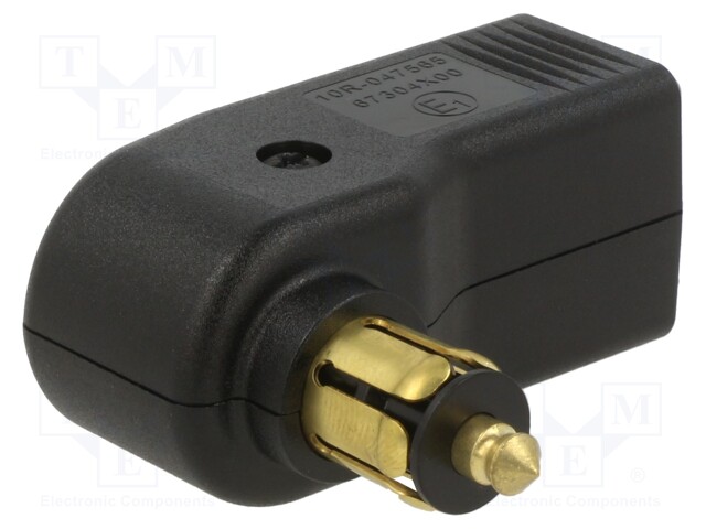 Automotive power supply; USB C socket; Inom: 3A; 5V/3A; black
