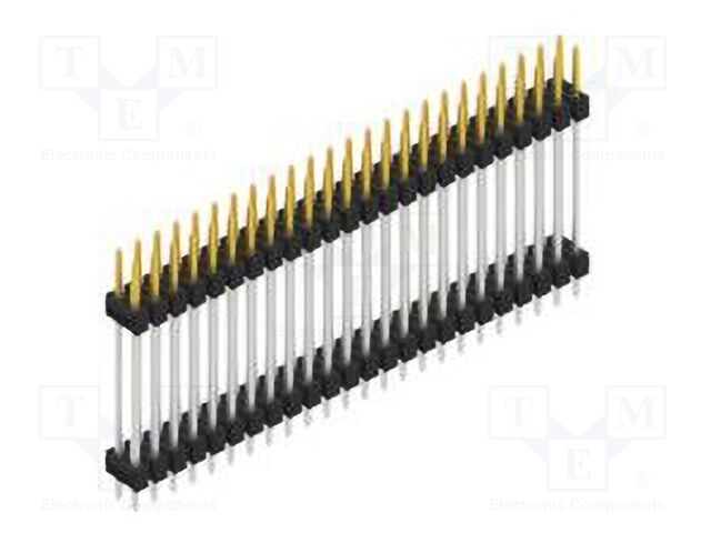 Connector: pin strips; pin header; male; PIN: 48; 2.54mm; THT; 2x24