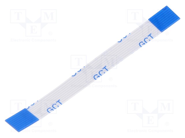 FFC cable; Cores: 8; Cable ph: 0.5mm; contacts on the same side