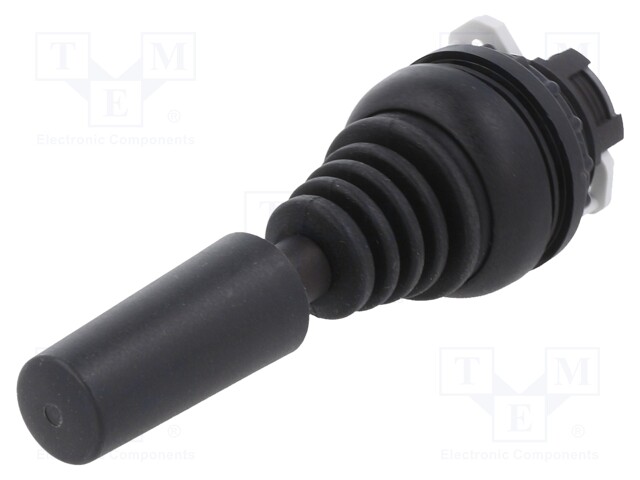 Switch: joystick; Stabl.pos: 4; 22mm; black; Illumin: none; IP66