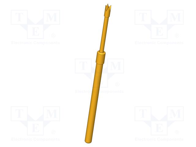 Test needle; Operational spring compression: 8mm; 5A; Ø: 1.3mm