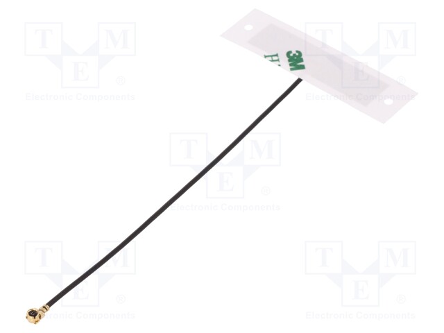 Antenna; Bluetooth,WiFi,ZigBee; 4dBi; linear; 34.9x9x0.1mm; U.FL