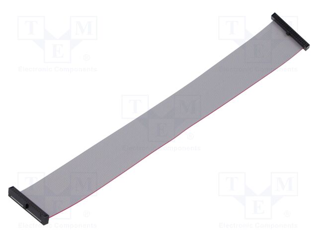 Ribbon cable with IDC connectors; Tape ph: 0.64mm; 203.2mm