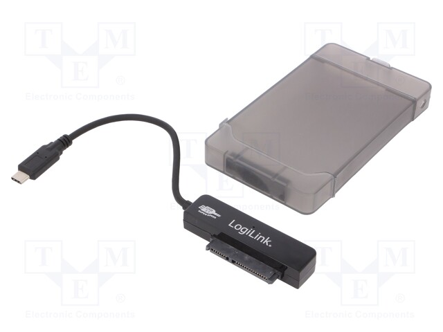 USB to SATA adapter; supports 1x HDD 2,5" SATA/SATAII and SSD