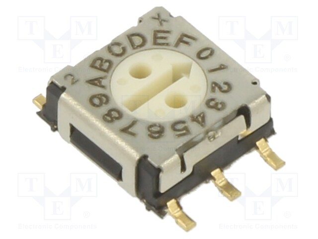 Encoding switch; DEC/BCD; Pos: 16; SMT; Rcont max: 200mΩ; 5.1Ncm