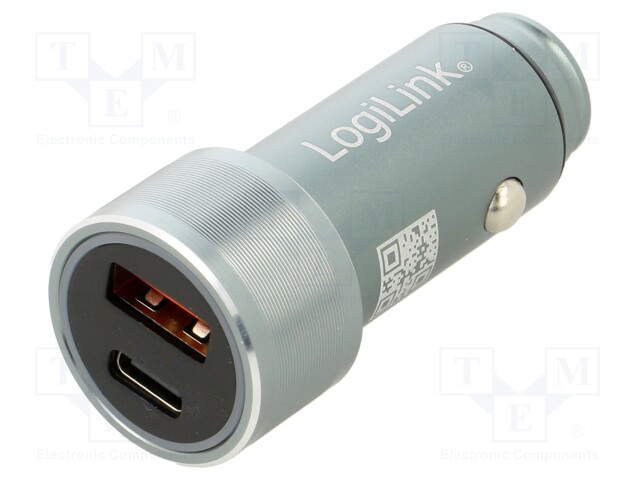 Automotive power supply; USB A,USB C socket; Sup.volt: 12÷24VDC