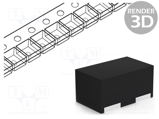 Diode: Schottky switching; SMD; 30V; 500mA; DFN1006-2; reel,tape