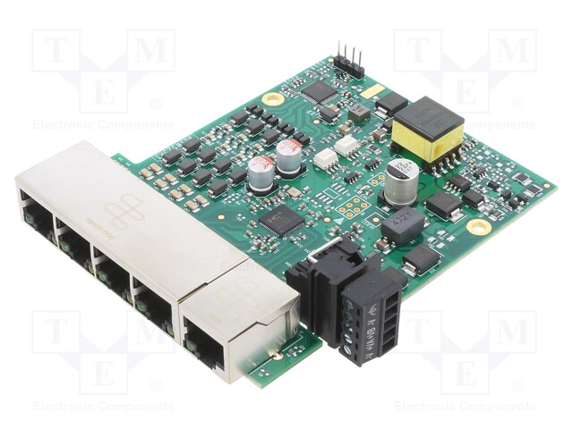 Switch PoE Ethernet; unmanaged; Number of ports: 5; 44÷57VDC