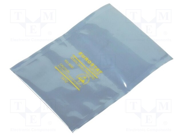Protection bag; ESD; L: 127mm; W: 76mm; Thk: 76um; IEC 61340-5-1