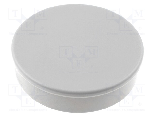 Magnet: permanent; neodymium; H: 8mm; 35N; Ø: 40mm; Colour: grey; 80°C