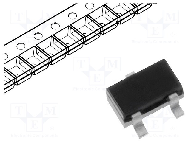 Transistor: P-MOSFET; unipolar; -20V; -0.15A; 0.625W; SOT523