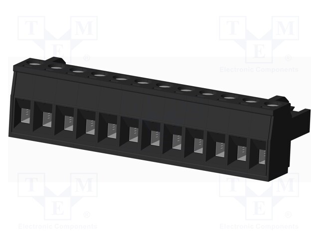 Connector: pluggable terminal block; plug; female; straight; 5mm