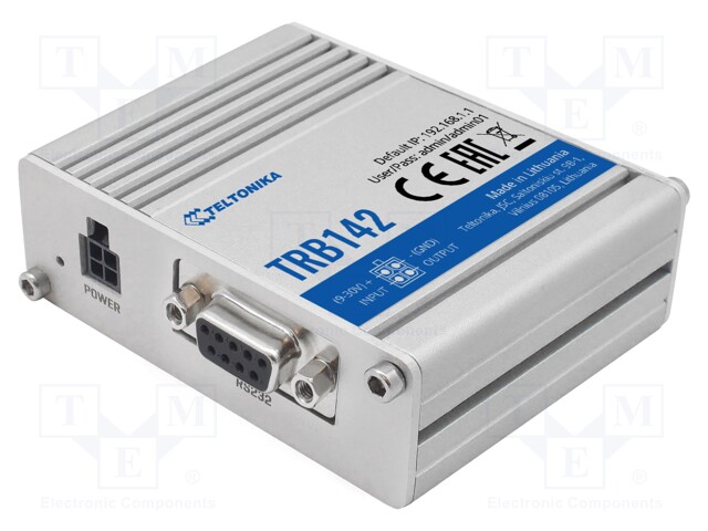 Module: gateway; 9÷30VDC; IP30